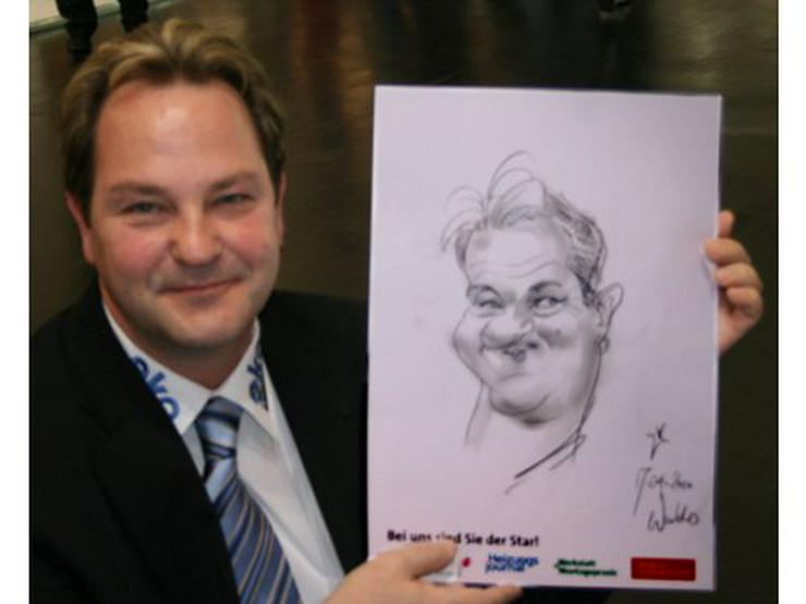 Bild 6: Schnellzeichner und Karikaturist Waldo