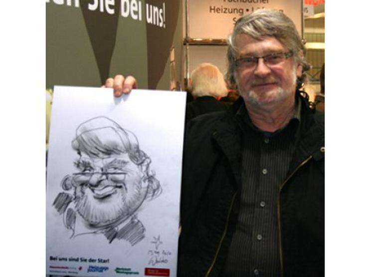 Bild 2: Schnellzeichner und Karikaturist Waldo