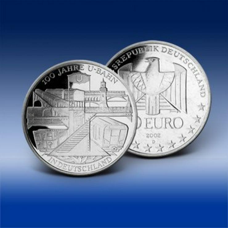 10-Euro-Gedenkmünzen der BRD - Euros - Bild 1
