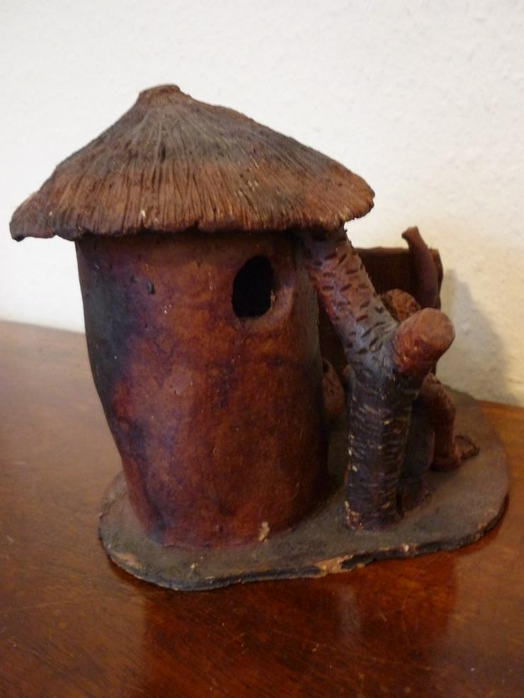 Bild 3: Modell Eingeborenenhütte Afrika 18 cm