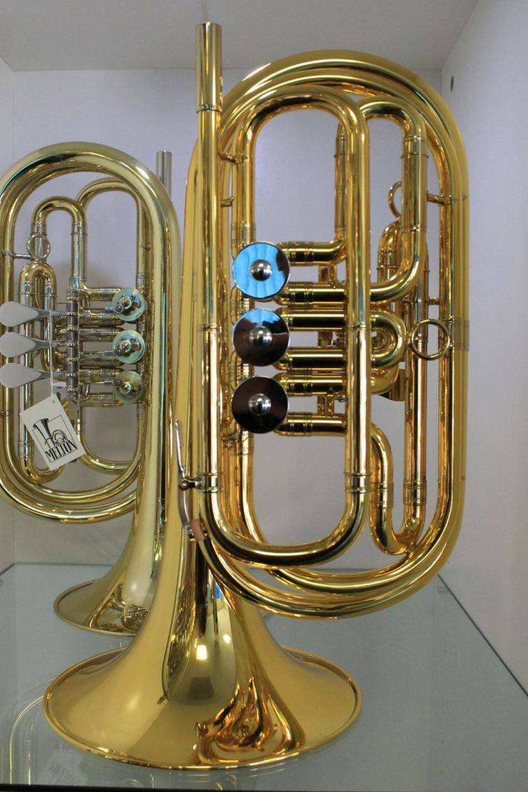 Professionelle Basstrompete in Bb. Melton 129 - Blasinstrumente - Bild 2