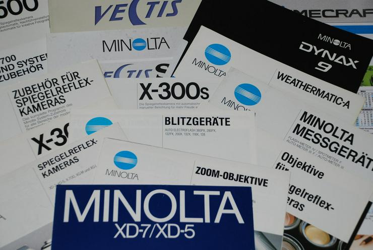 Minolta - Minolta-Kamera-Prospekte - Analoge Spiegelreflexkameras - Bild 2
