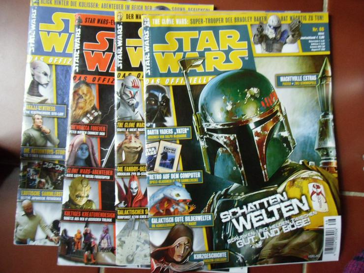 viele verschiedene Star-Wars-Artikel - Aufkleber, Schilder & Sammelbilder - Bild 7