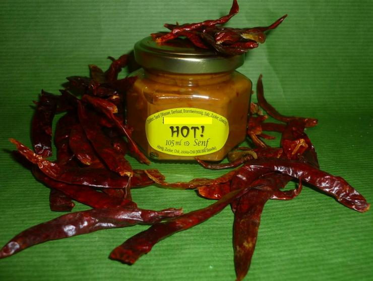 Chili Senf  - HOT - Jolokia 