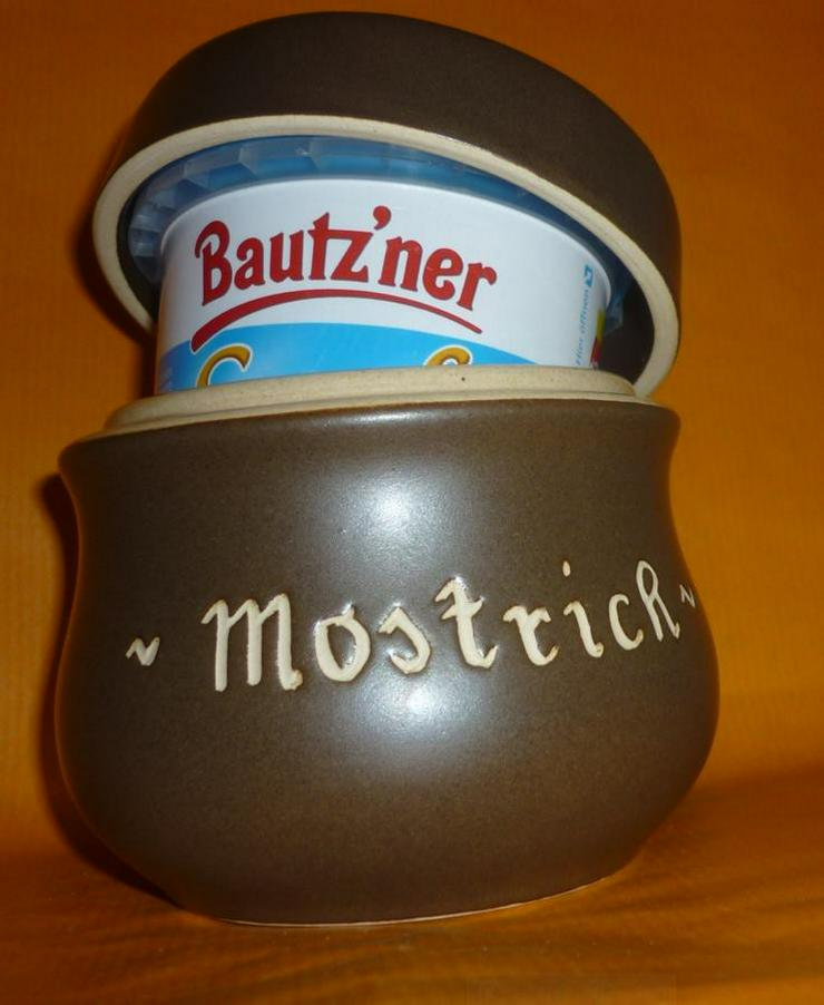 Senf Topf - Mostrich -   incl. Bautzner Becher