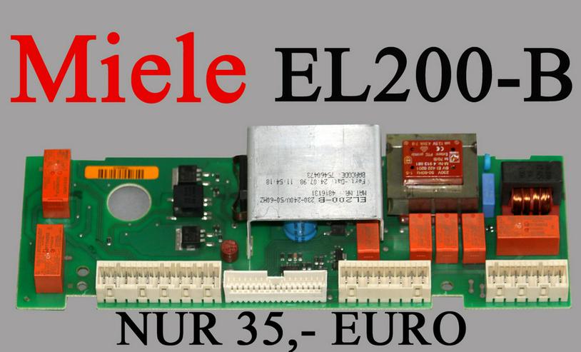 Bild 5: Steuerelektronik Miele EL200C, EL200D Miele