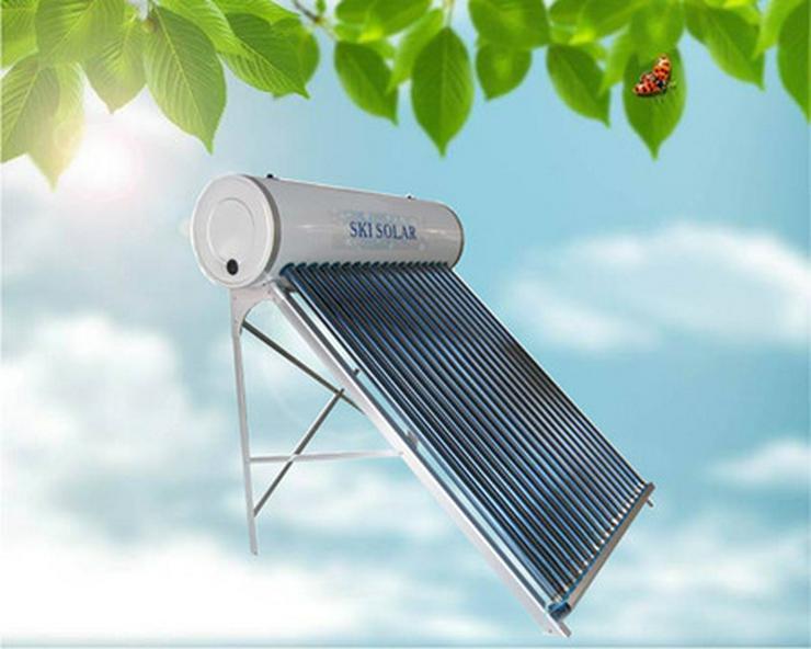 SOLAR VAKUUM RÖHRENKOLLEKTOR MIT 100 L SPEICHER - Klimageräte & Ventilatoren - Bild 2