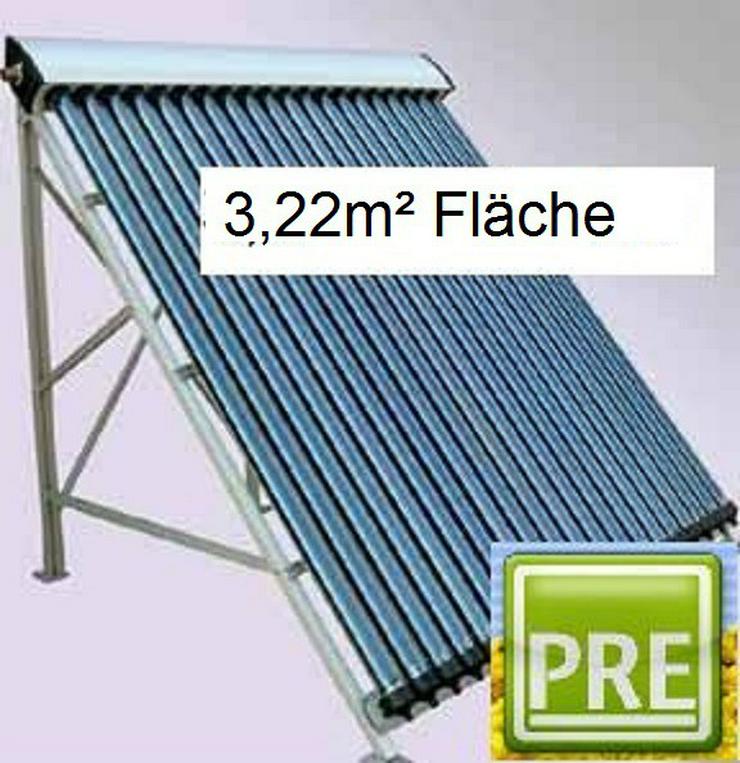 PRE 3,2m² Solaranlage für Flachdach. prehalle - Solarheizung - Bild 1