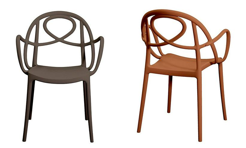 Kunststoff-Armlehnstuhl ETOILE-P - Stühle & Sitzbänke - Bild 1