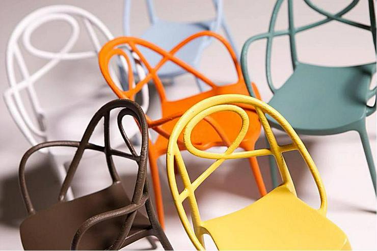 Kunststoff-Armlehnstuhl ETOILE-P - Stühle & Sitzbänke - Bild 5