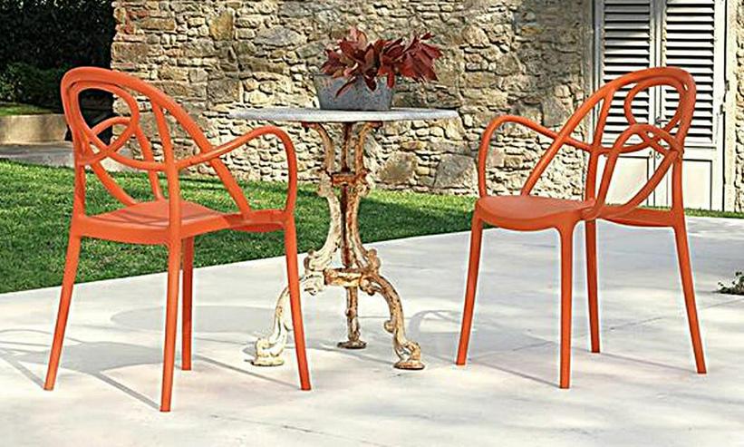 Kunststoff-Armlehnstuhl ETOILE-P - Stühle & Sitzbänke - Bild 2