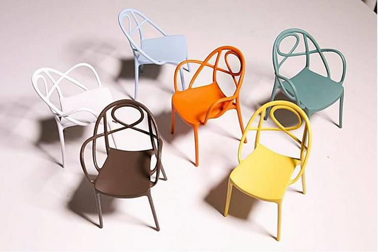 Kunststoff-Armlehnstuhl ETOILE-P - Stühle & Sitzbänke - Bild 3