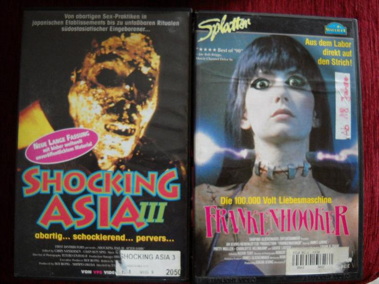 Splatter und Horrorvideos - VHS-Kassetten - Bild 9