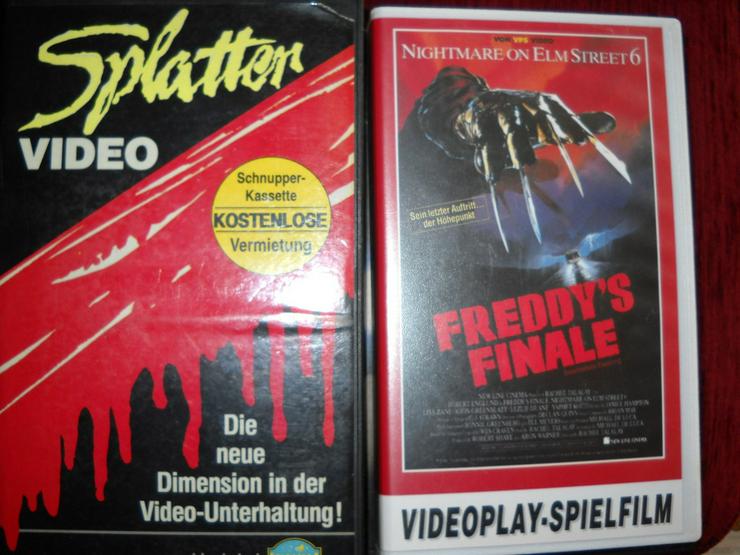 Splatter und Horrorvideos - VHS-Kassetten - Bild 8