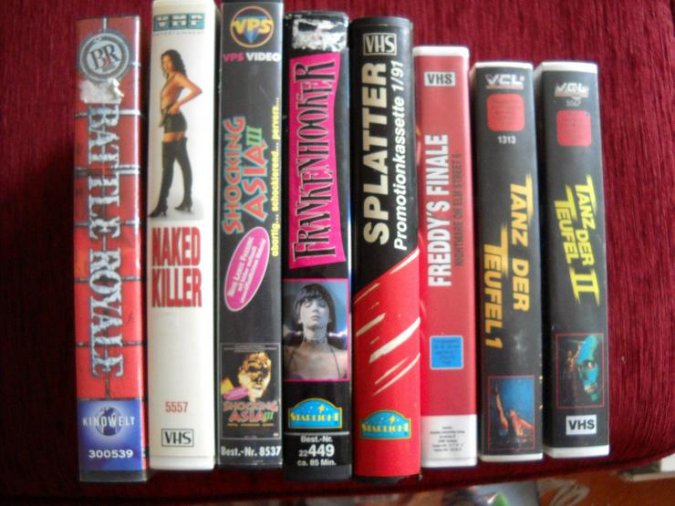 Splatter und Horrorvideos - VHS-Kassetten - Bild 4