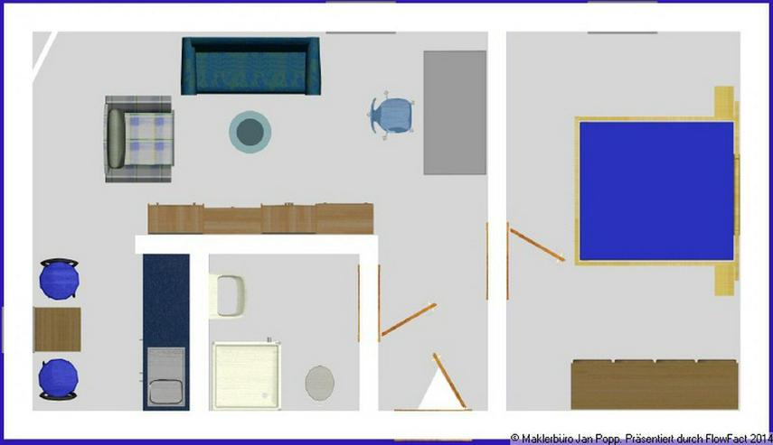 Möblierte Wohnung mit WLAN in Zentrumsnähe mit Schloßblick - Wohnen auf Zeit - Bild 7