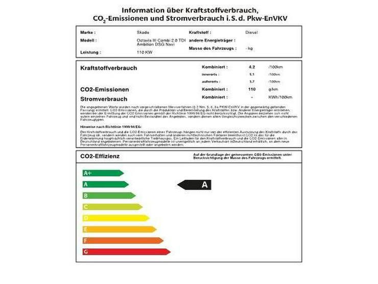 Bild 11: SKODA Octavia III Combi 2.0 TDI Ambition DSG Navi