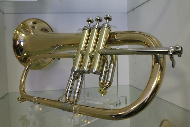Kühnl & Hoyer Profiklasse Flügelhorn, Mod. 150G - Blasinstrumente - Bild 6