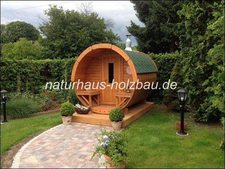 Bild 15: Gartensauna, Fasssauna, Sauna Pod, Grillkota