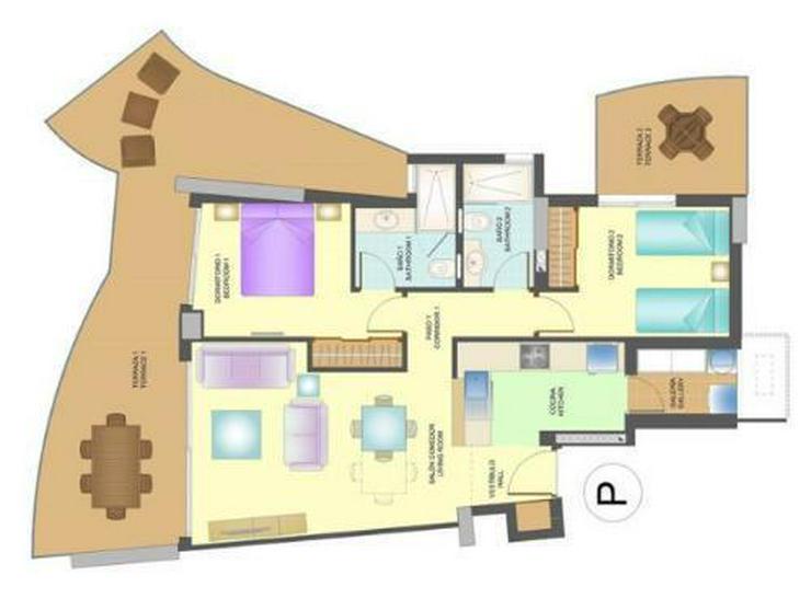 2-Schlafzimmer-Wohnungen in 1. Linie mit atemberaubendem Meerblick - Auslandsimmobilien - Bild 14