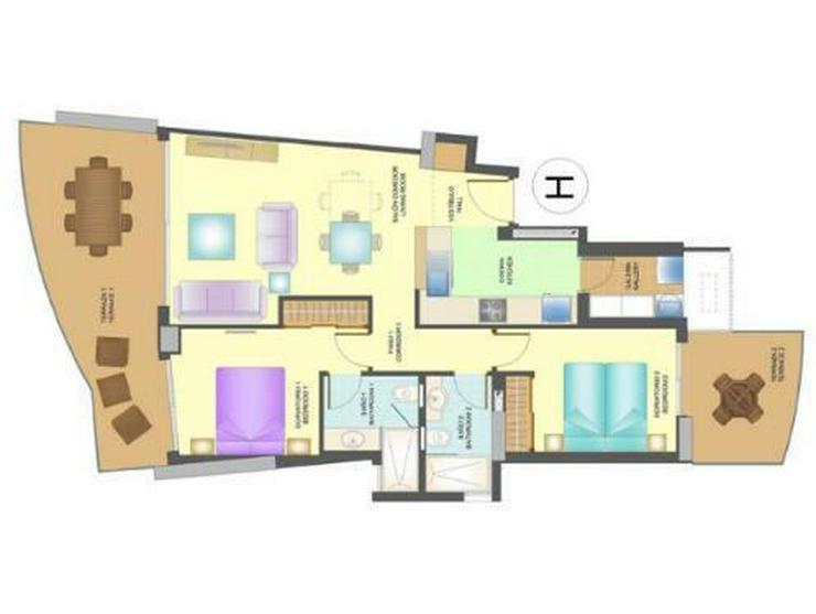 2-Schlafzimmer-Wohnungen in 1. Linie mit atemberaubendem Meerblick - Auslandsimmobilien - Bild 10