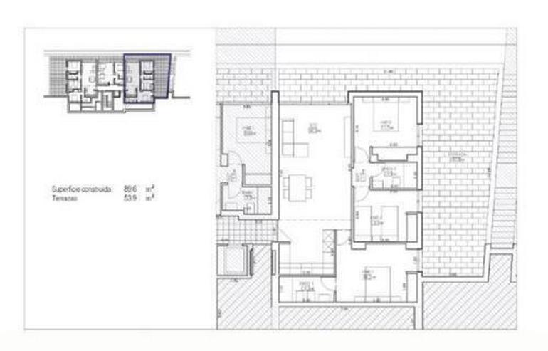 Bild 15: 3-Schlafzimmer-Appartements mit Gemeinschaftspool am Golfplatz