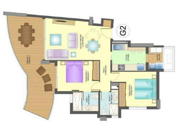 2-Schlafzimmer-Wohnungen in 1. Linie mit atemberaubendem Meerblick - Auslandsimmobilien - Bild 17
