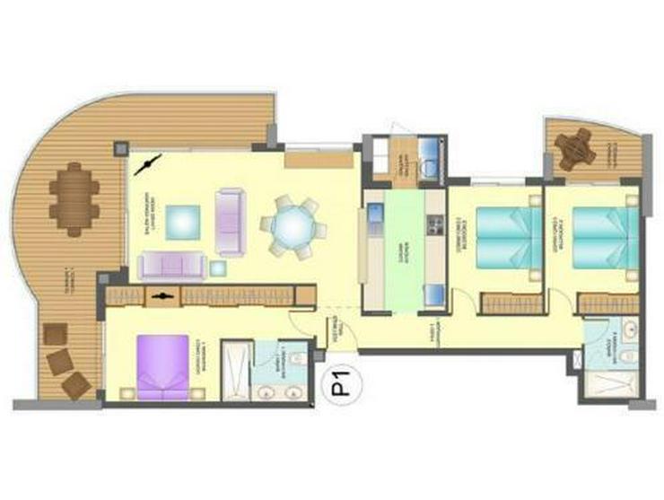 3-Schlafzimmer-Wohnungen in 1. Linie mit atemberaubendem Meerblick - Auslandsimmobilien - Bild 18