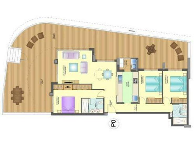 Bild 17: 3-Schlafzimmer-Wohnungen in 1. Linie mit atemberaubendem Meerblick