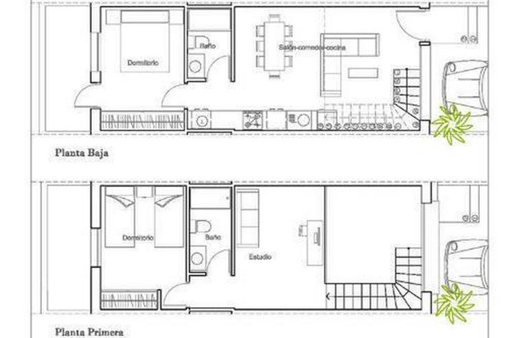 Moderne Reihenhäuser mit 1, 2 oder 3 Schlafzimmern und Gemeinschaftspool - Auslandsimmobilien - Bild 6