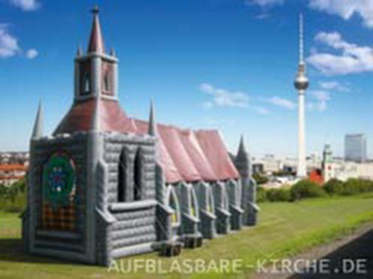 Aufblasbare-Kirche Mieten - Musik, Foto & Kunst - Bild 4