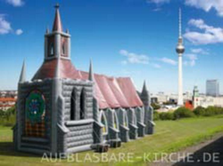 Aufblasbare-Kirche Mieten - Musik, Foto & Kunst - Bild 10