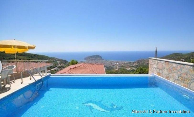 Bild 9: Traumhafte Meerblick Villa mit 176qm in Alanya Tepe zu verkaufen!