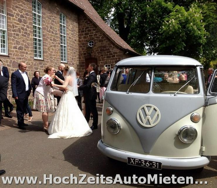 Bild 13: Oldtimer Bulli Mieten VW T1 Bus T2 Hochzeit