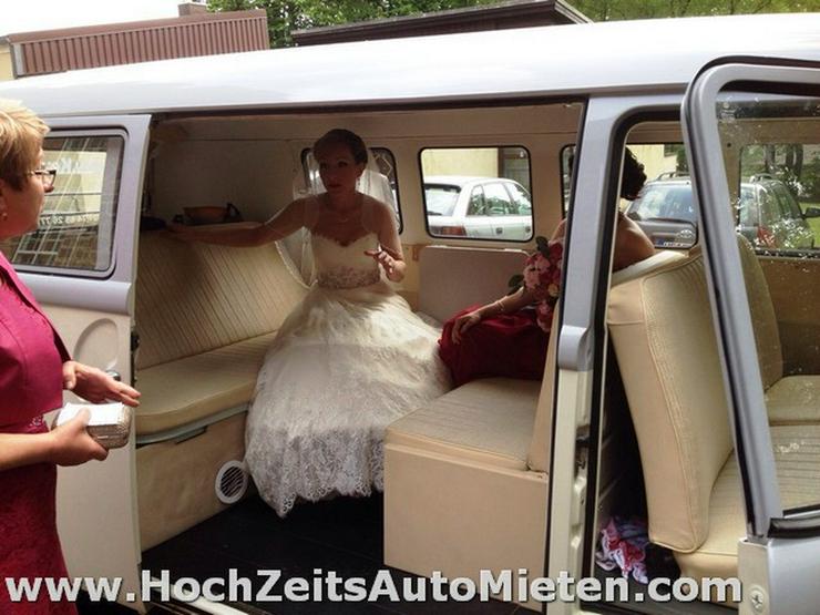 Bild 14: Oldtimer Bulli Mieten VW T1 Bus T2 Hochzeit