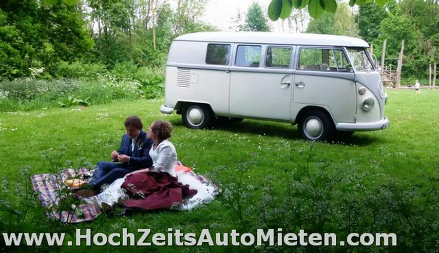 Bild 16: Oldtimer Bulli Mieten VW T1 Bus T2 Hochzeit