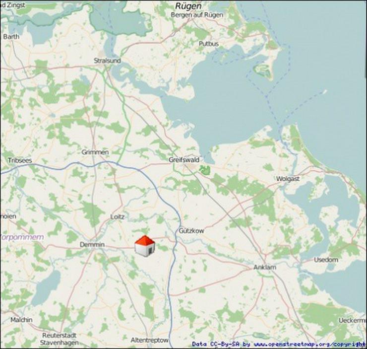 Bild 12: 1500 m² Baugrundstück in Kruckow, schöne ruhige Lage im Dorf