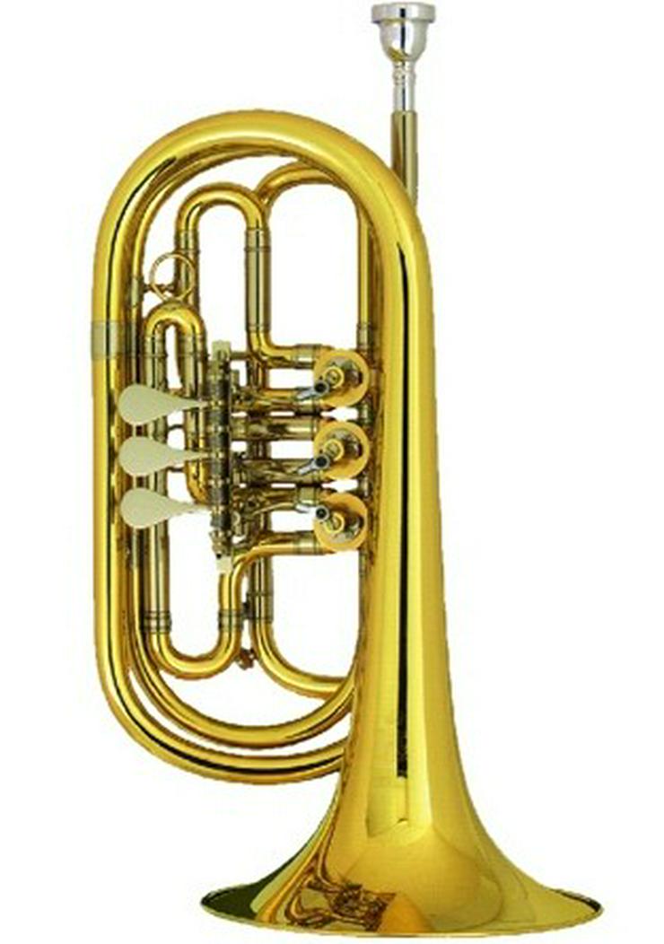Melton Basstrompete in Bb, Mod. 129, Neu - Blasinstrumente - Bild 7