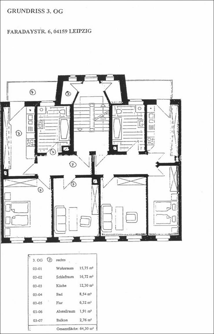 Bild 15: Die bessere Lösung: Eigentumswohnung mit Einbauküche und Balkon !!!