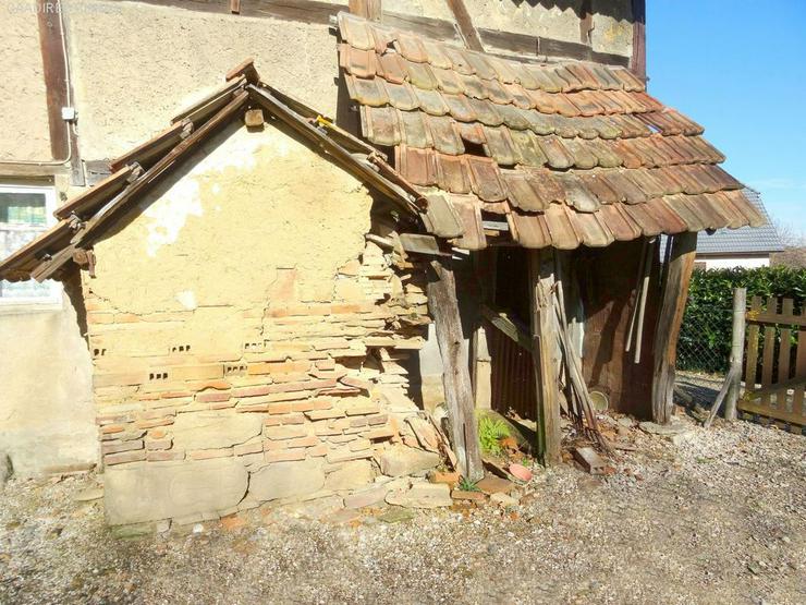 Bild 10: Bauernhaus im Dorfkern mit Nebengebäude u. Umschwung im Elsass - 40 km v/Basel und Weil a...