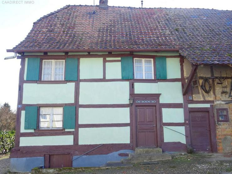 Bauernhaus im Dorfkern mit Nebengebäude u. Umschwung im Elsass - 40 km v/Basel und Weil a... - Haus kaufen - Bild 2