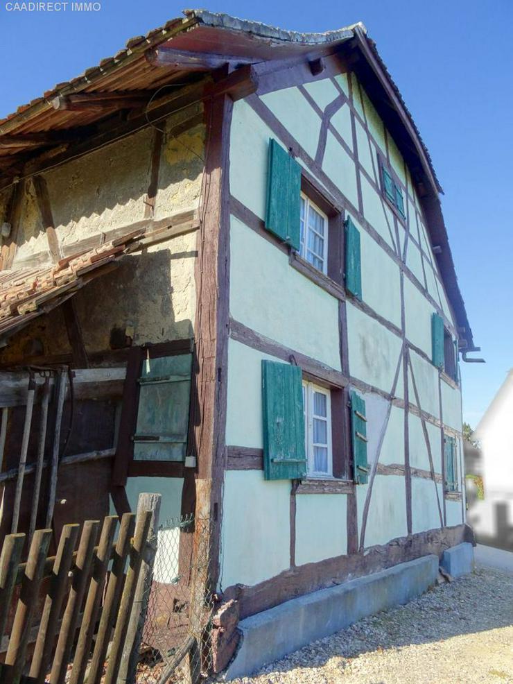 Bild 5: Bauernhaus im Dorfkern mit Nebengebäude u. Umschwung im Elsass - 40 km v/Basel und Weil a...