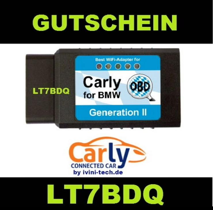 VW / BMW Carly Wlan OBD Adapter iPhone 