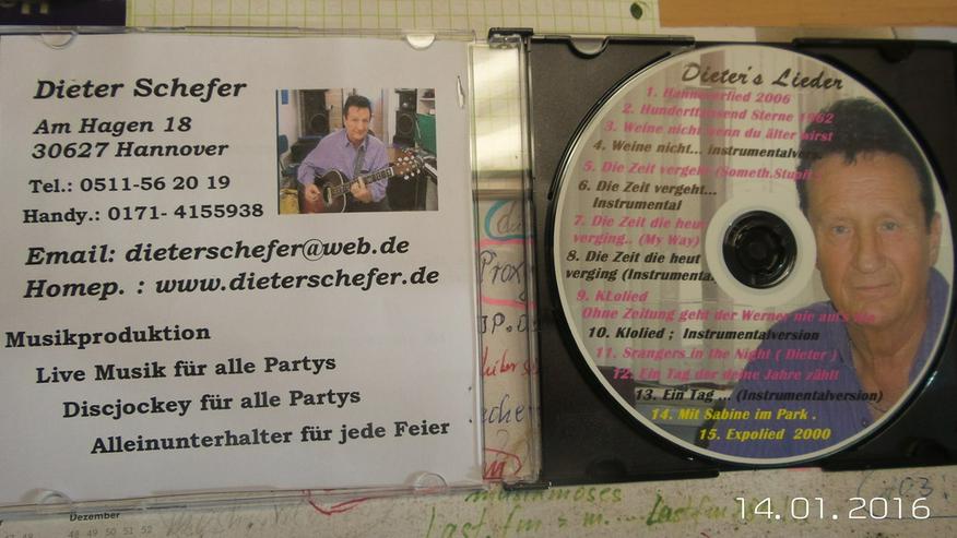Bild 2: Geburtstags u. Party CD  mit Karaoke-Version