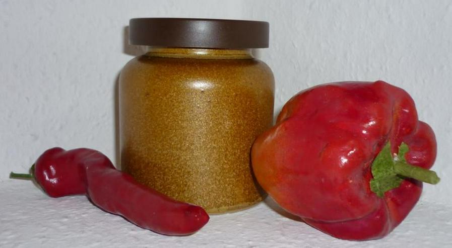 Bild 14: Tomaten Oliven Senf 270 ml Steinzeugtopf