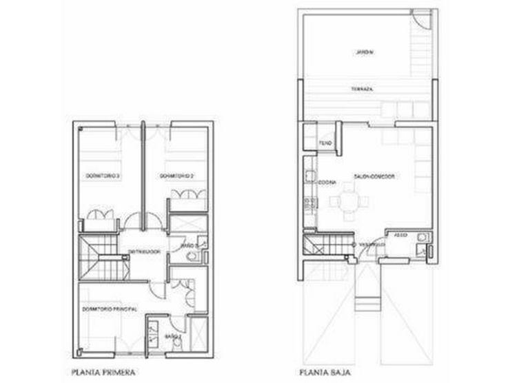 Bild 15: 4-Zimmer-Maisonette-Wohnungen mit privatem Garten und Gemeinschaftspool nur 350 m vom Meer