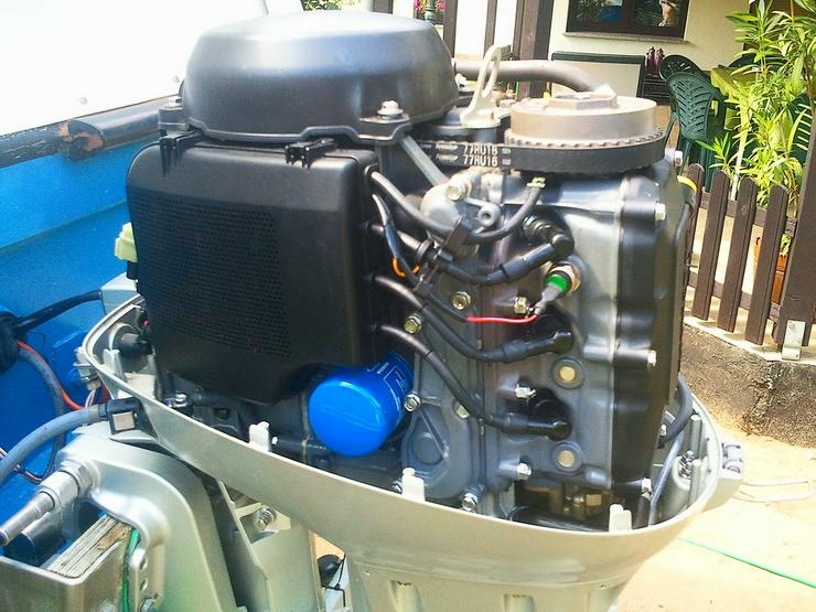 Bild 8: Außenbordmotor Honda 25 PS 4-Takt Außenborder