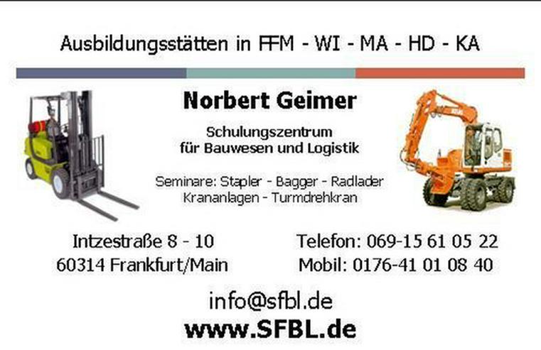Bild 3: Staplerschein Frankfurt, Staplerführerschein
