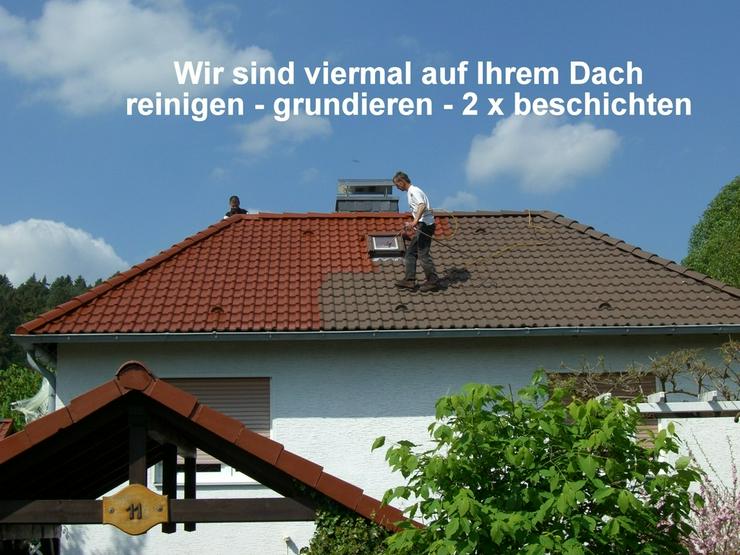 Bild 7: Dachreinigung - Dachbeschichtung