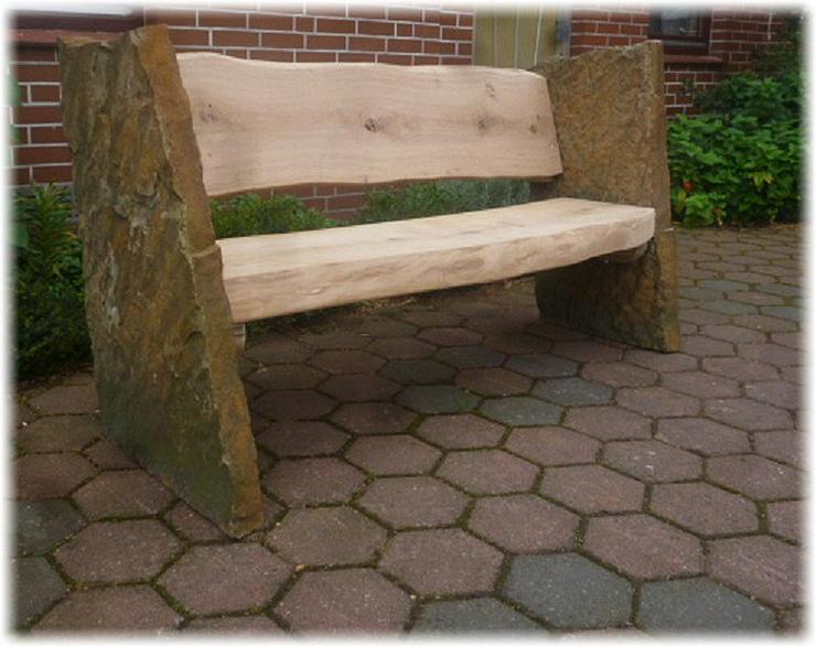 Bild 5: Holzmöbel. Gartenmöbel aus Eiche.Sitzgruppe.